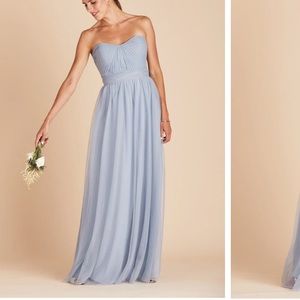 Birdy grey Christina convertible dress in DUSTY BLUE